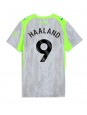 Billige Manchester City Erling Haaland #9 Tredjedrakt Dame 2025-26 Kortermet